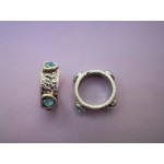 Nickel Antiqued 6mm x 17mm